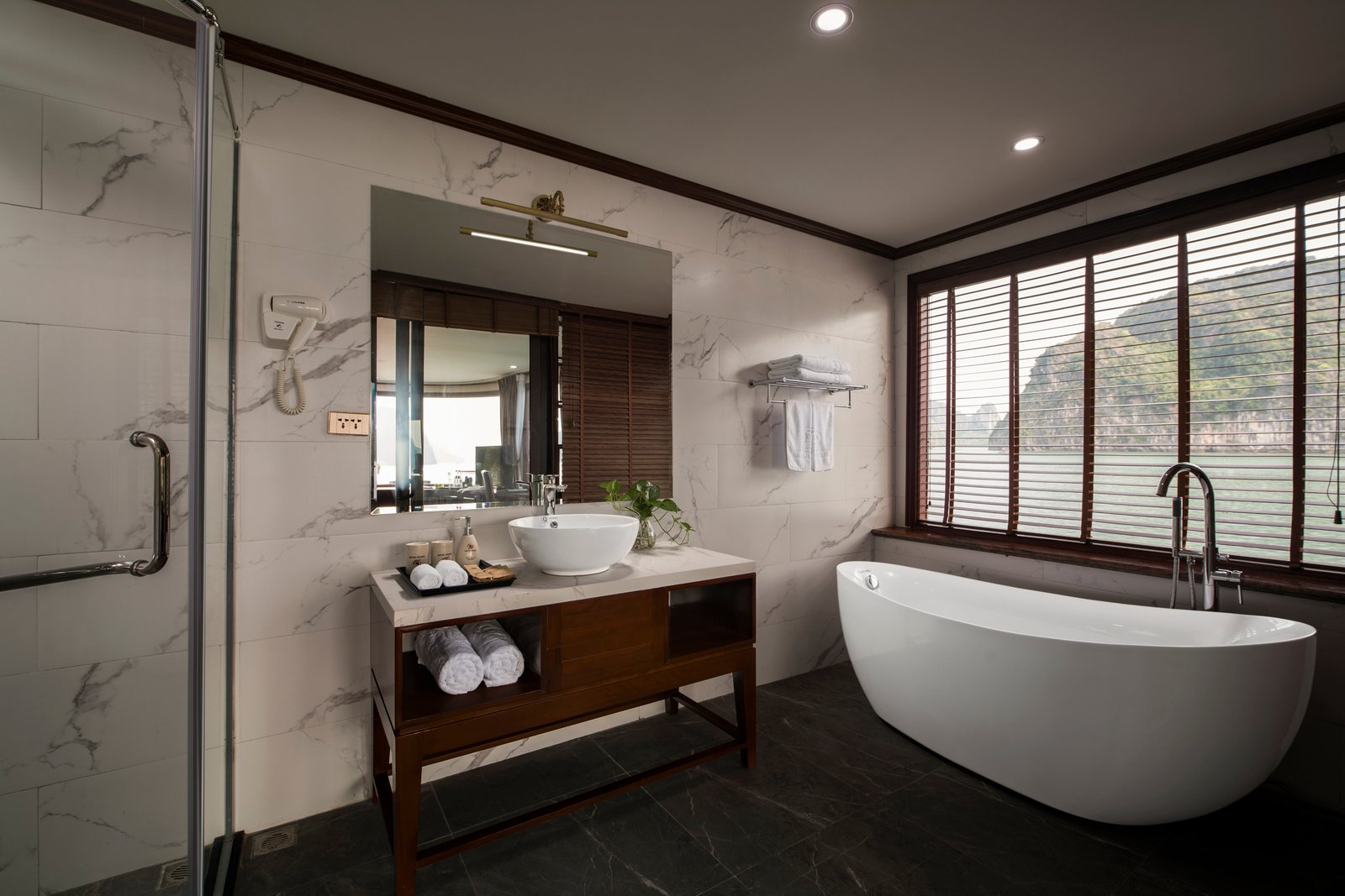 Junior/Senior Double Suite ocean-view bathtub