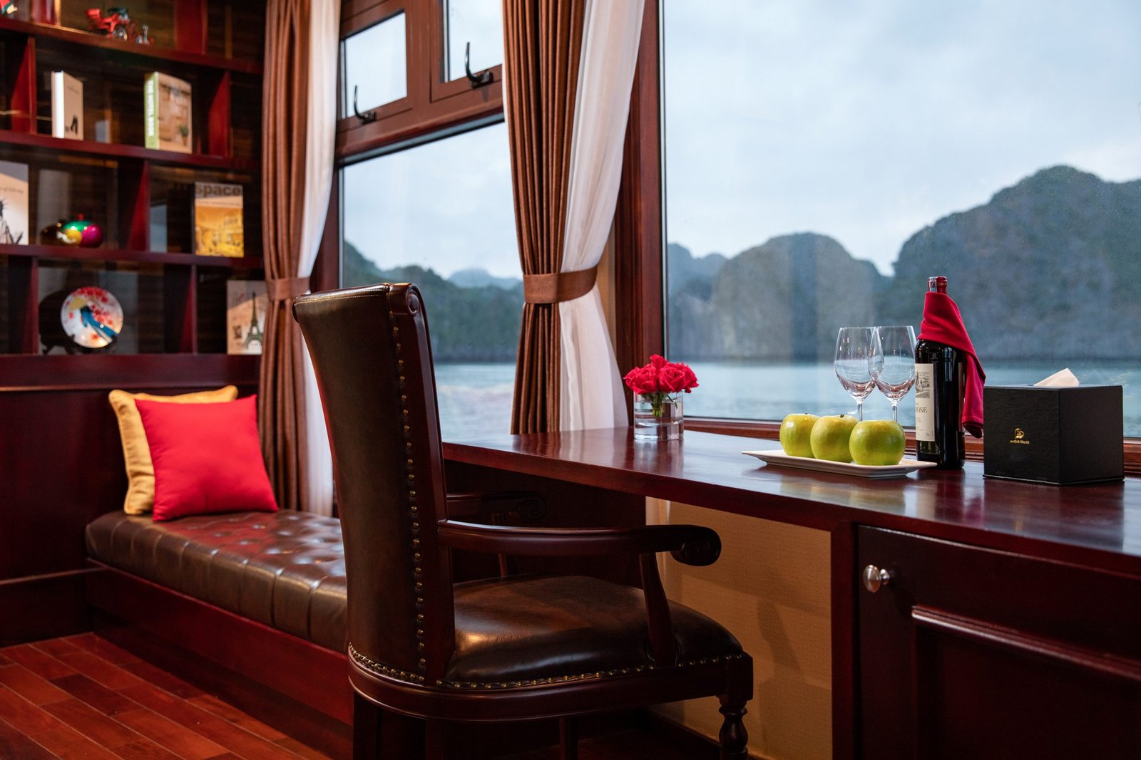 Executive Suite terrace at the back of the cruise