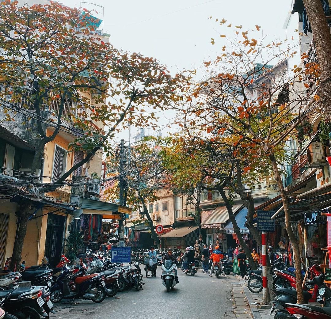 A street in Hanoi&rsquo;s Old Quarter, where the Vietnamese language class meets