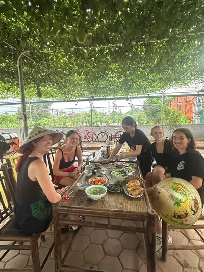 The home-style meal on the table