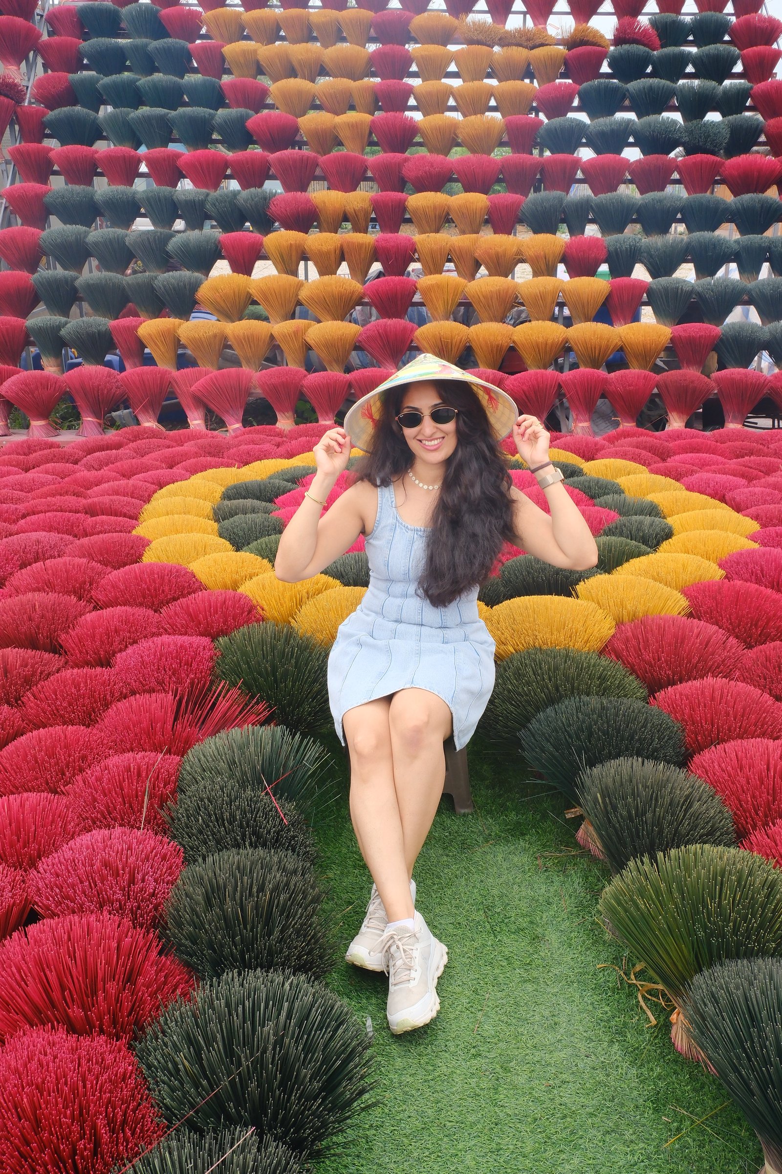 Guest in Ao Dai at Quang Phu Cau Incense Village &mdash; photo 13
