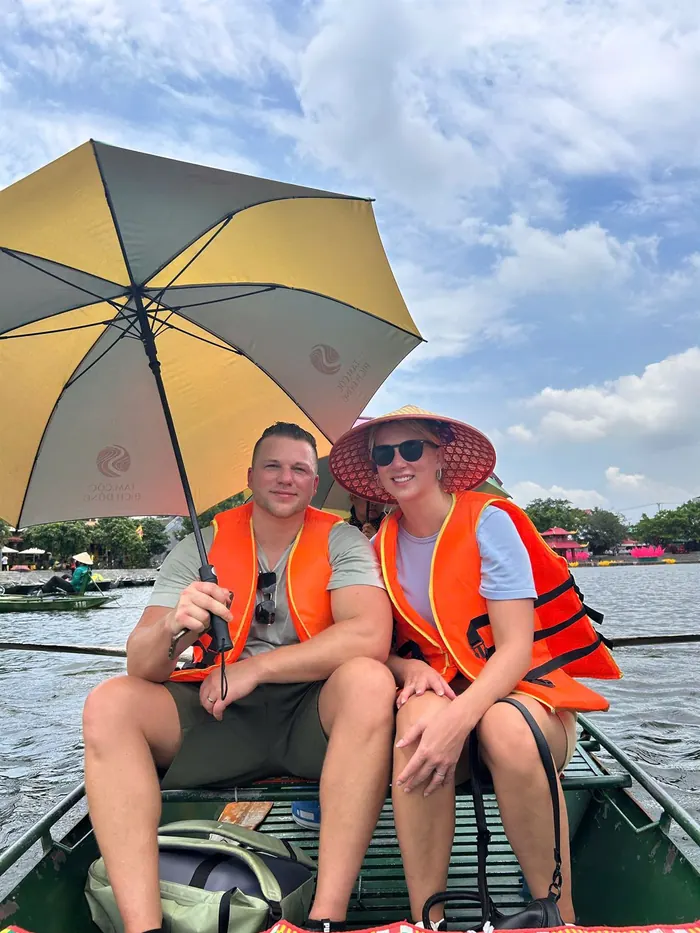 A moment from our Ninh Bình tours