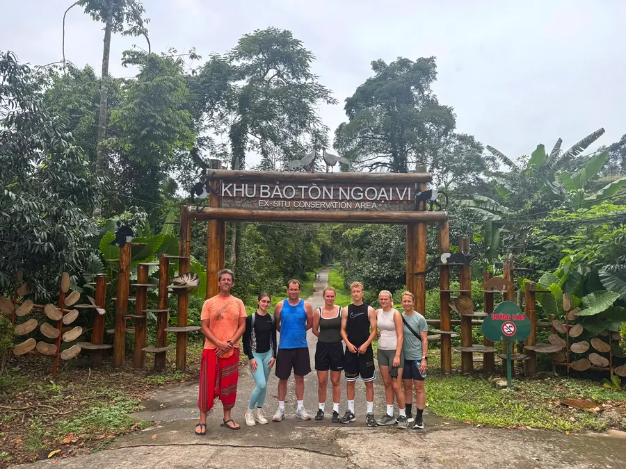Rainforest and rescue centre in Cuc Phuong National Park