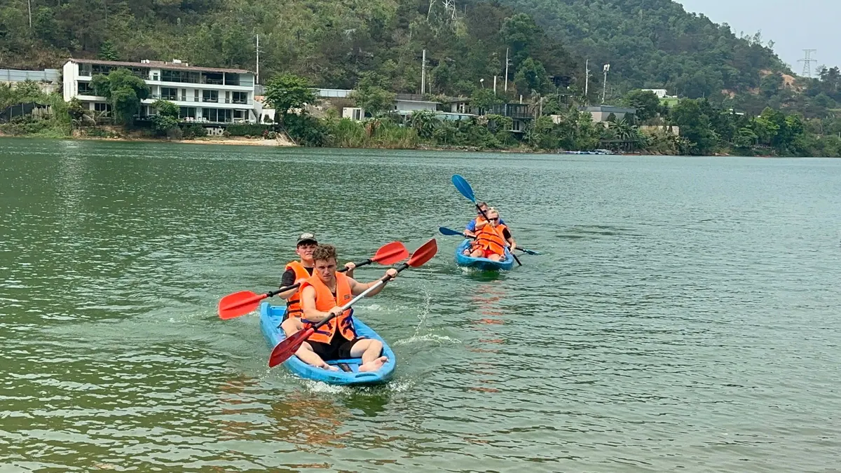Off-road ATV & kayak adventure near Hanoi